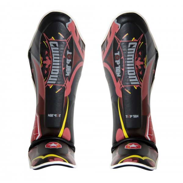 Schienbeinschutz „Samurai“ für Thaiboxing, K 1 und MMA – Bild 2