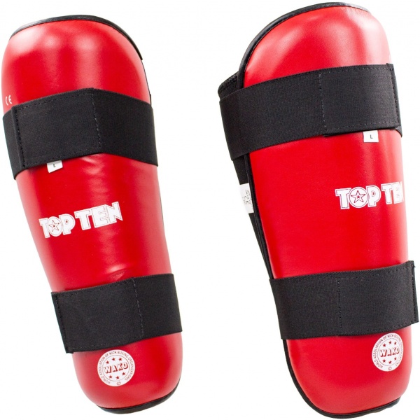 top-ten-shin-guard-wako-style-red-3208-4_1-3.jpg Schienbeinschutz „WAKO Style“ – Bild 1