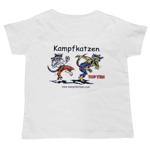 T-Shirt für Kinder „Kampfkatzen“