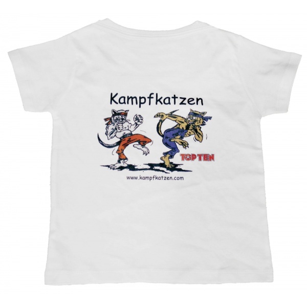 T-Shirt für Kinder „Kampfkatzen“ – Bild 1