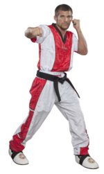 T-Shirt mit V-Ausschnitt zum Kickboxen „Kickboxjacke Kickboxing“