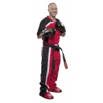 T-Shirt mit V-Ausschnitt zum Kickboxen „Kickboxjacke Mesh“ – Bild 8