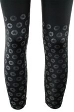 Training Tights „black print“, Leggings, Kompressionshose – Bild 4