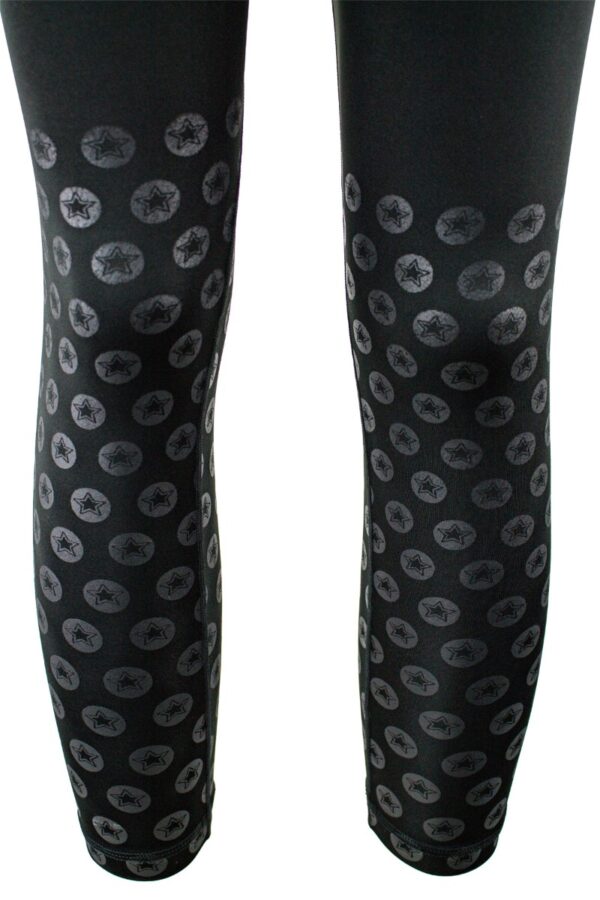 Training Tights „black print“, Leggings, Kompressionshose – Bild 4