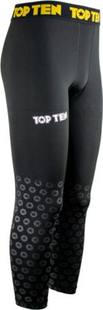 Training Tights „black print“, Leggings, Kompressionshose – Bild 5