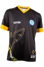 WAKO T-Shirt „Eagle“ mit V-Ausschnitt